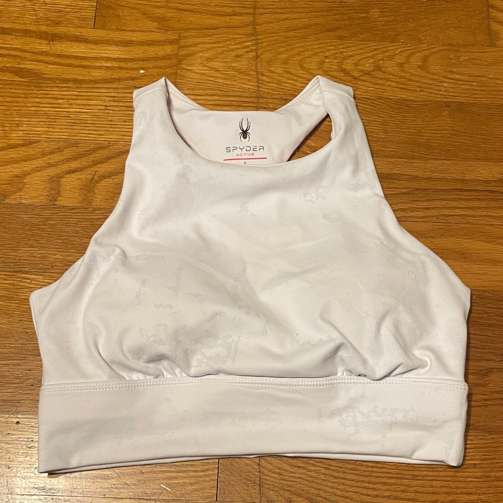 Spyder Women's Light Gray Sports Bra